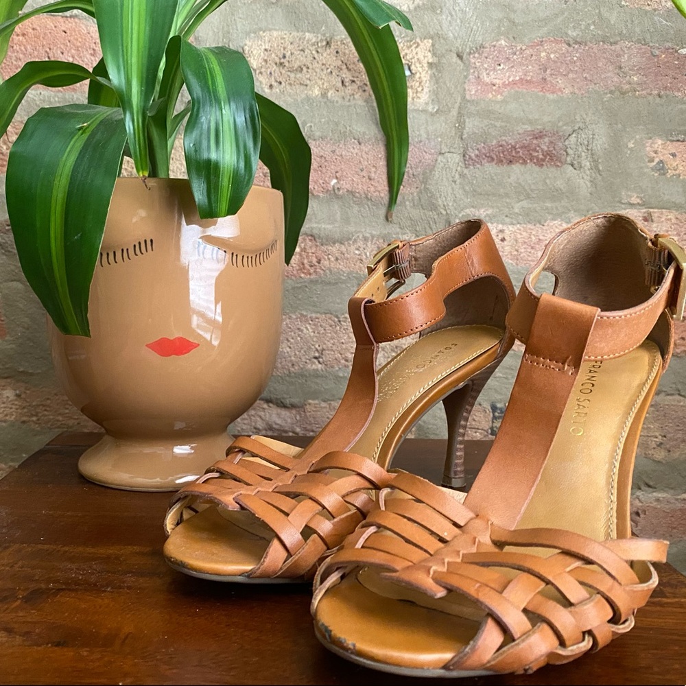 Franco Sarto Leather Heels